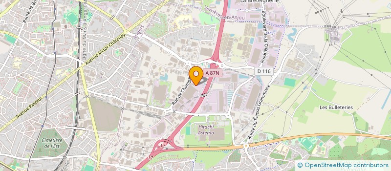 localisation de l'entreprise FC2M  SAINT-BARTHELEMY-D'ANJOU