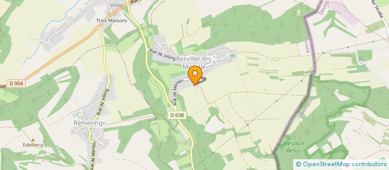 localisation de l'entreprise FC2M INVEST  BERVILLER-EN-MOSELLE