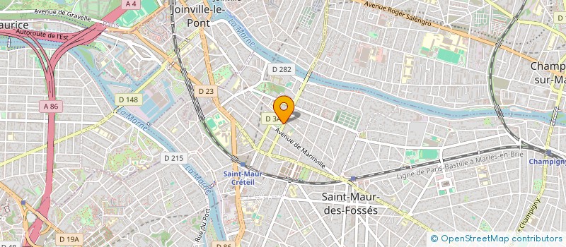 localisation de l'entreprise FC4TRANS à SAINT-MAUR-DES-FOSSES