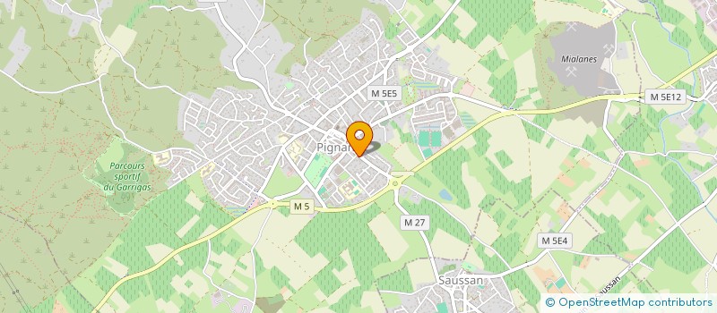 localisation de l'entreprise FC7  PIGNAN
