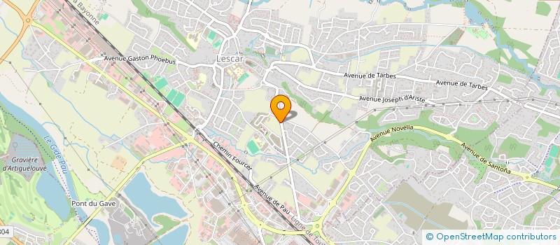 localisation de l'entreprise FCA  LESCAR