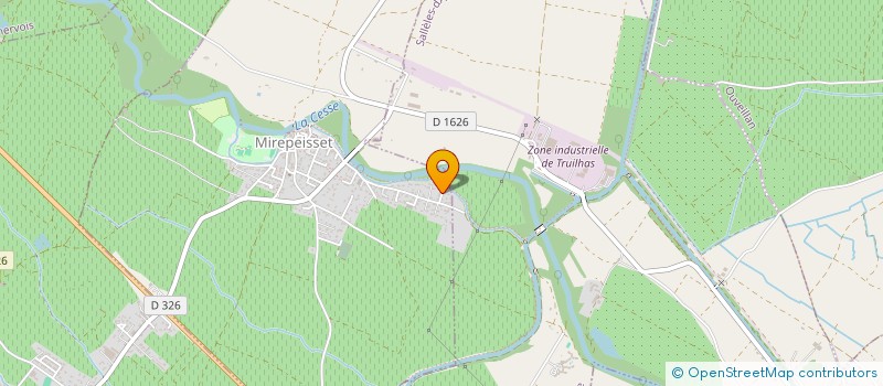 localisation de l'entreprise FCA  SAINT-ANDRE-DE-ROQUELONGUE