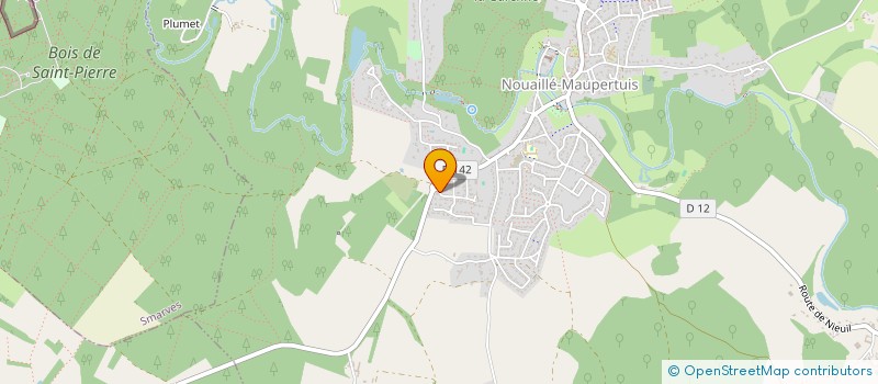 localisation de l'entreprise FCA INVEST  NOUAILLE-MAUPERTUIS