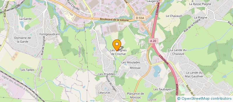 localisation de l'entreprise FCAC à LIMOGES