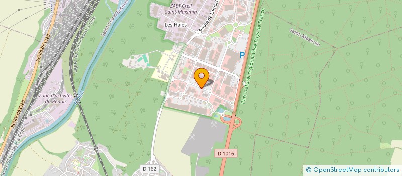 localisation de l'entreprise FCAR SAINT MAXIMIN  PARIS