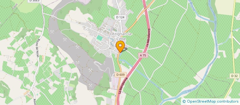 localisation de l'entreprise FCB  LEZIGNAN-LA-CEBE