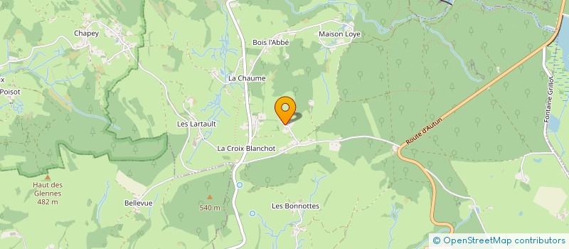 localisation de l'entreprise FCB  MARMAGNE