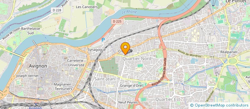 localisation de l'entreprise FCB GROUP  AVIGNON