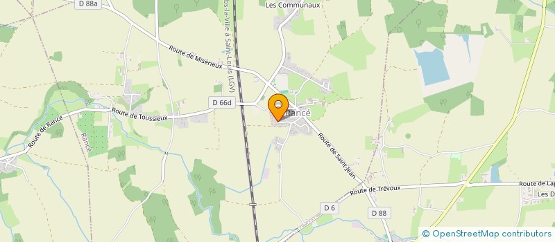 localisation de l'entreprise FCB TOITURES  RANCE