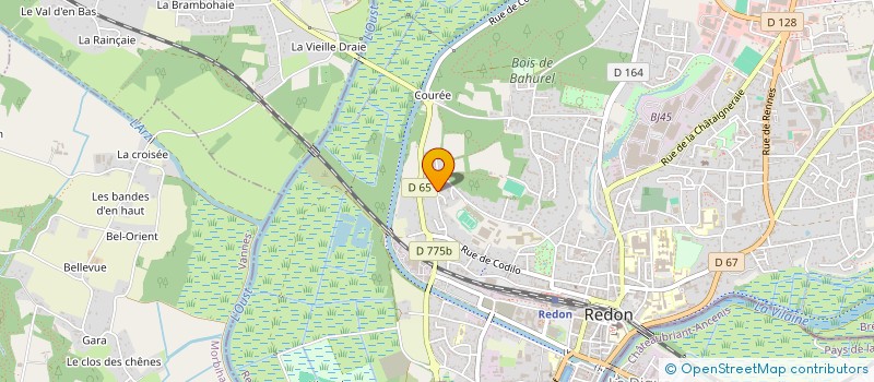 localisation de l'entreprise FCB TRANSPORTS  REDON