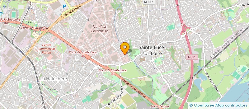 localisation de l'entreprise FCBC à NANTES