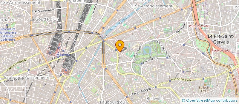 localisation de l'entreprise FCBS INVESTISSEMENTS  PARIS