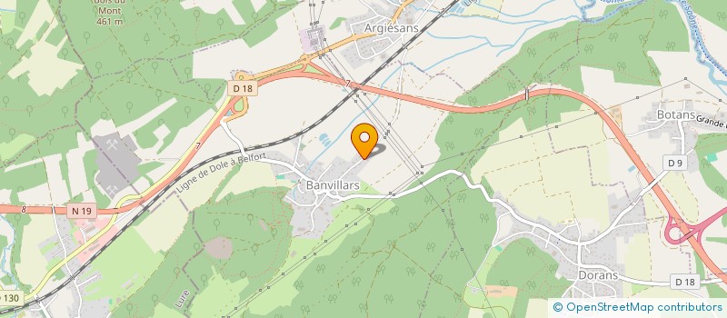 localisation de l'entreprise FCC à BAVILLIERS