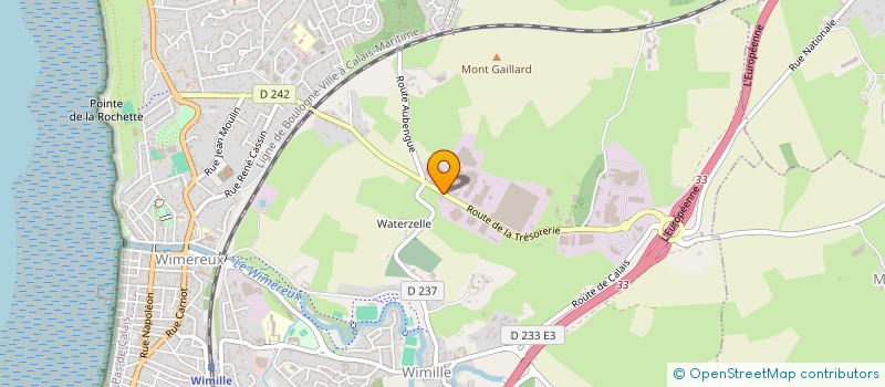 localisation de l'entreprise FCC  WIMILLE