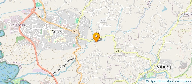 localisation de l'entreprise FCC DEVELOPPEMENT  DUCOS