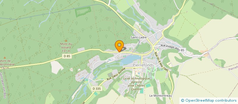 localisation de l'entreprise FCC RICHARD  PIERREFONDS