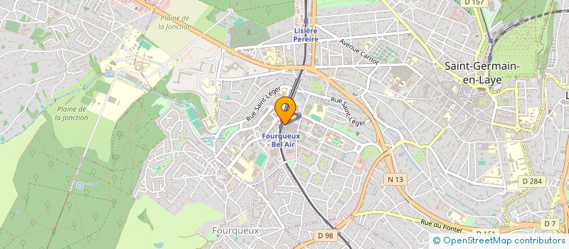 localisation de l'entreprise FCCM  SAINT-GERMAIN-EN-LAYE