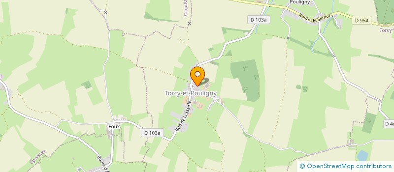 localisation de l'entreprise FCCONSEIL  TORCY-ET-POULIGNY