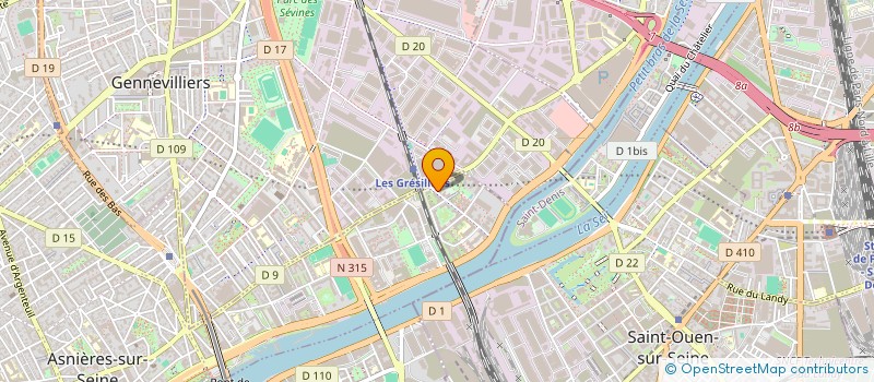 localisation de l'entreprise FCCONSEILS  ASNIERES-SUR-SEINE