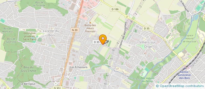 localisation de l'entreprise FCCT TRANSPORTS à BALLAINVILLIERS