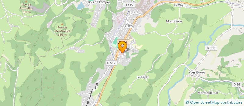 localisation de l'entreprise FCD à YDES