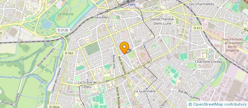 localisation de l'entreprise FCD COMPAGNIE à CAEN