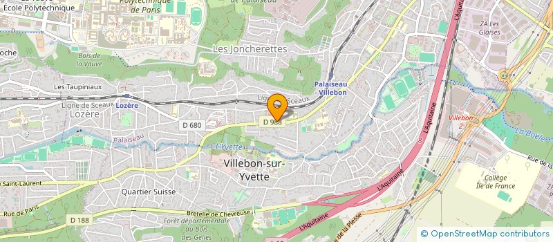 localisation de l'entreprise FCD-ELECTRONICS à PALAISEAU