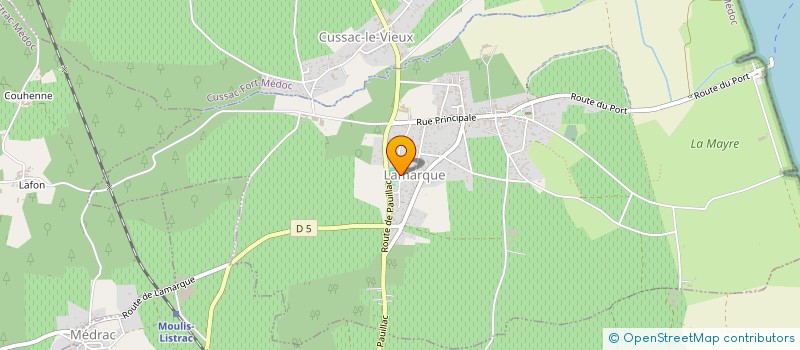 localisation de l'entreprise FCD RENOVATION  LAMARQUE