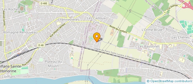 localisation de l'entreprise FCDA  HERBLAY-SUR-SEINE