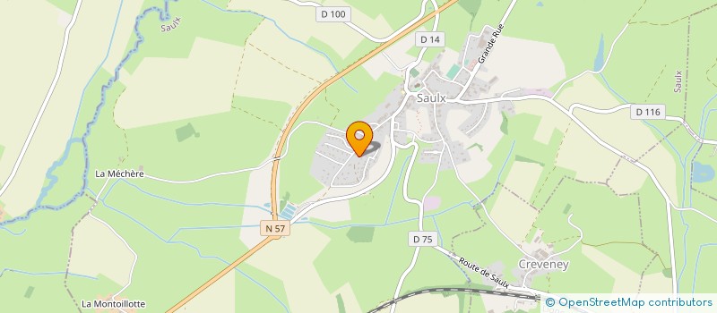 localisation de l'entreprise FCDG-305609  SAULX