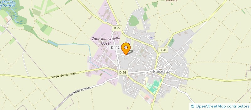 localisation de l'entreprise FCDJ  PUISEAUX
