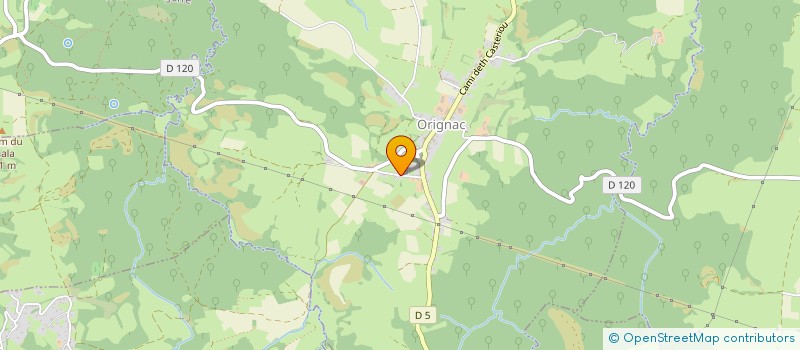 localisation de l'entreprise FCDR à ORIGNAC