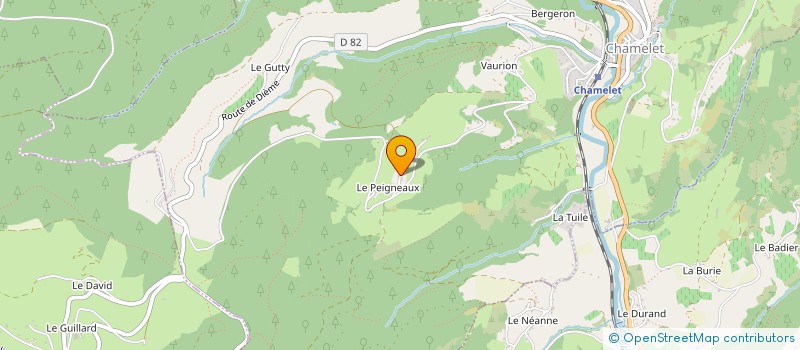 localisation de l'entreprise FCDS  CHAMELET