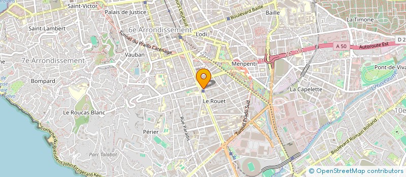 localisation de l'entreprise FCE à MARSEILLE