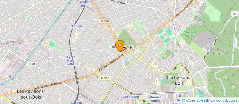 localisation de l'entreprise FCE à LIVRY-GARGAN