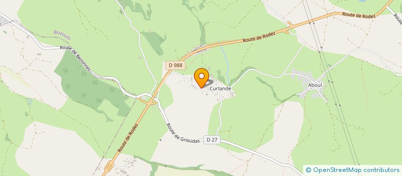 localisation de l'entreprise FCE  BOZOULS