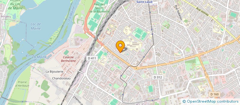 localisation de l'entreprise FCE EVENTS 49  ANGERS