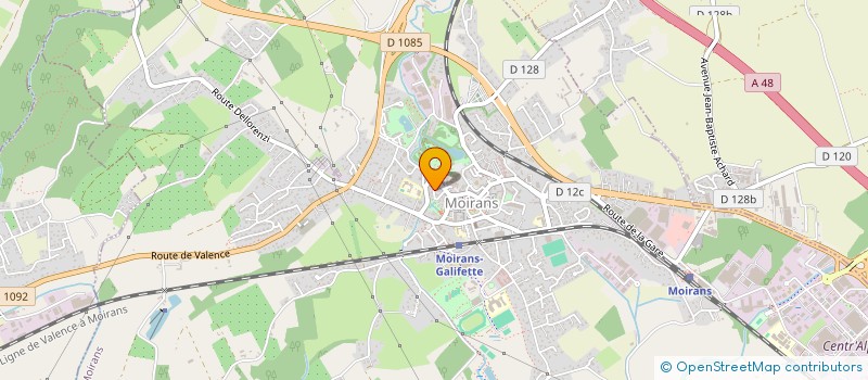 localisation de l'entreprise FCE LOGISTIC à MOIRANS