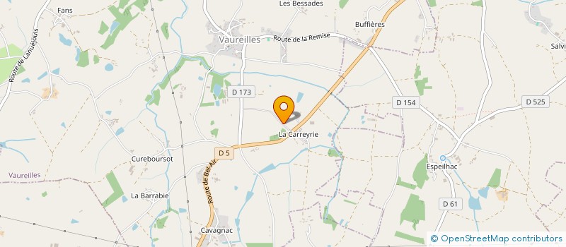 localisation de l'entreprise FCE2L  VAUREILLES