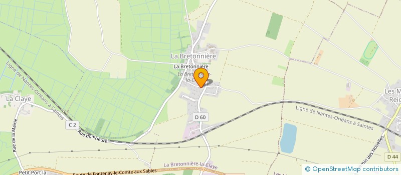 localisation de l'entreprise FCES  MAREUIL-SUR-LAY-DISSAIS