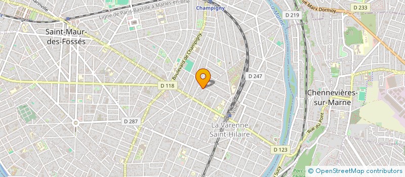 localisation de l'entreprise FCF à SAINT-MAUR-DES-FOSSES