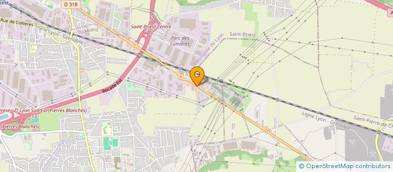 localisation de l'entreprise FCF DIFFUSION  MIONS