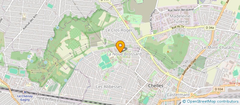 localisation de l'entreprise FCF FINE CUISINE FRANCAISE à CHELLES