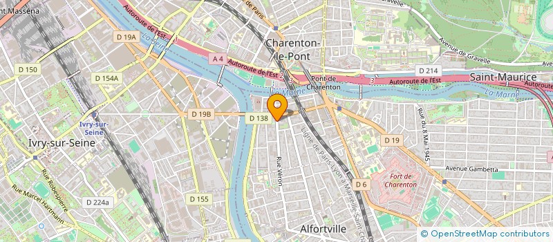 localisation de l'entreprise FCF ISO à ALFORTVILLE