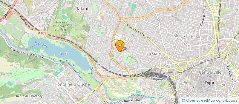 localisation de l'entreprise FCFB à DIJON