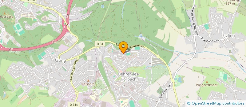 localisation de l'entreprise FCFD GESTION  BEHREN-LES-FORBACH