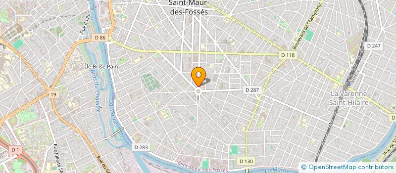 localisation de l'entreprise FCFLB à SAINT-MAUR-DES-FOSSES