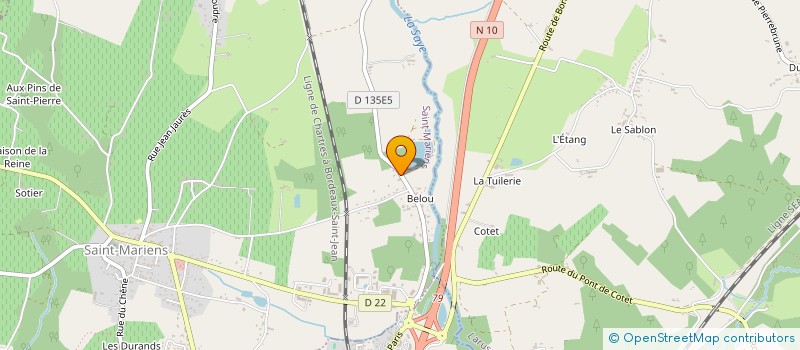 localisation de l'entreprise FCFM  SAINT-MARIENS