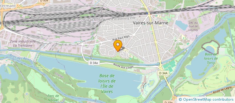 localisation de l'entreprise FCFM.GG  VAIRES-SUR-MARNE