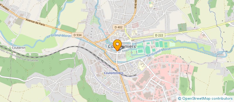 localisation de l'entreprise FCG IMMOBILIER à COULOMMIERS